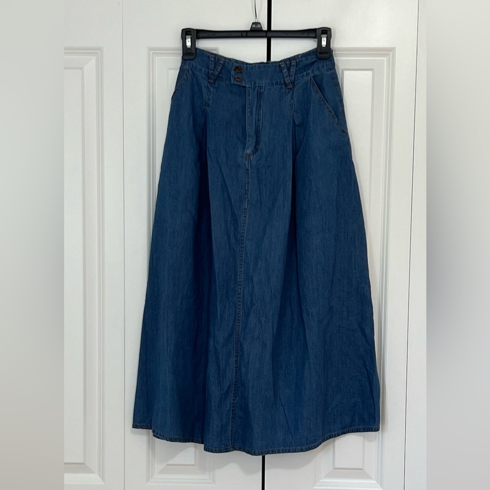 Denim Set Skirt - image 8